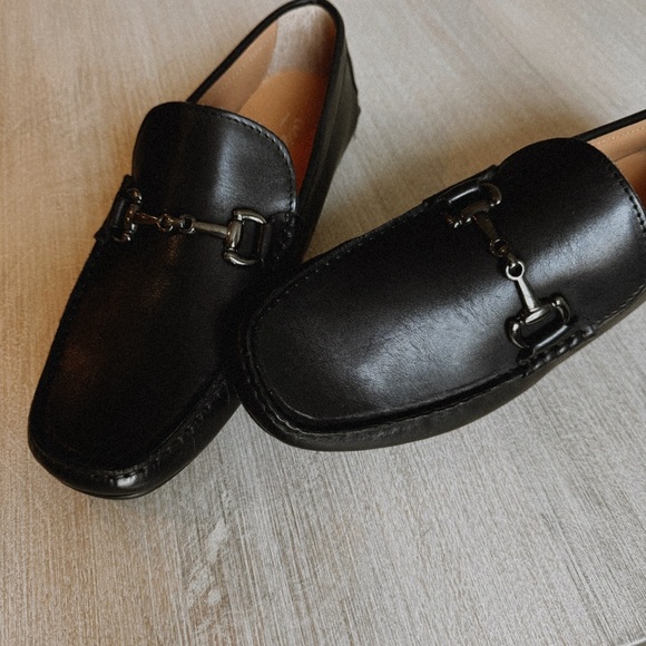 Men’s Black Leather Loafers, *Brand New* Made in Italy - Picture 10 of 11